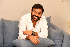 Director Teja Marni at Arjuna Phalguna Interview