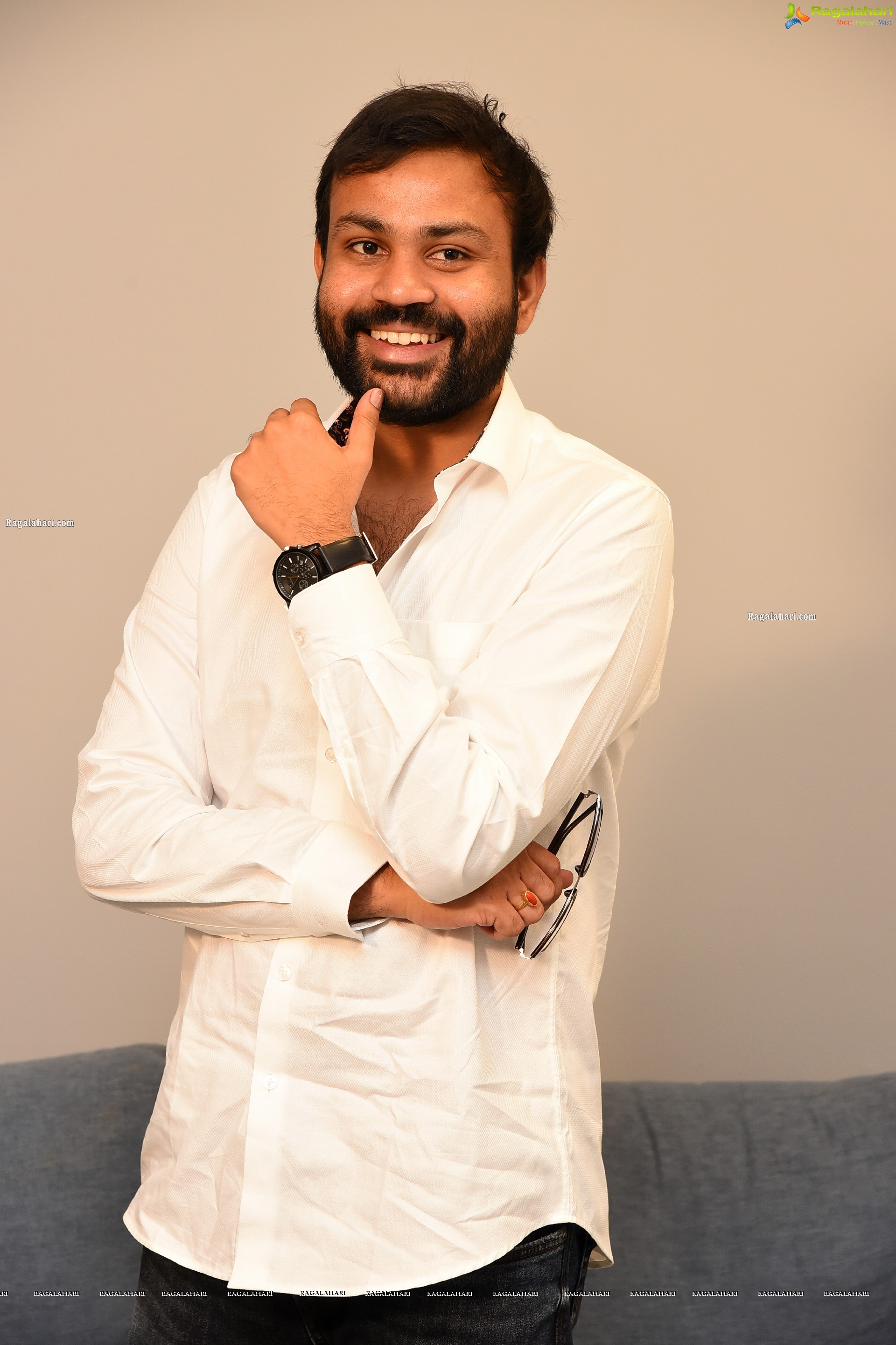 Director Teja Marni Stills at Arjuna Phalguna Movie Interview