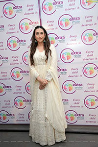 Karisma Kapoor at Extra Mile Foundation Launch
