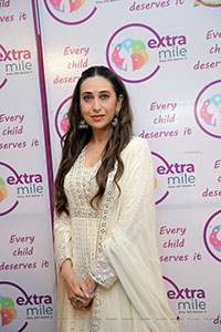 Karisma Kapoor at Extra Mile Foundation Launch