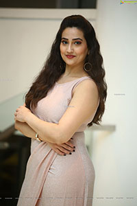 Anchor Manjusha at Pushpa Movie Press Meet