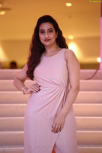 Anchor Manjusha at Pushpa Movie Press Meet