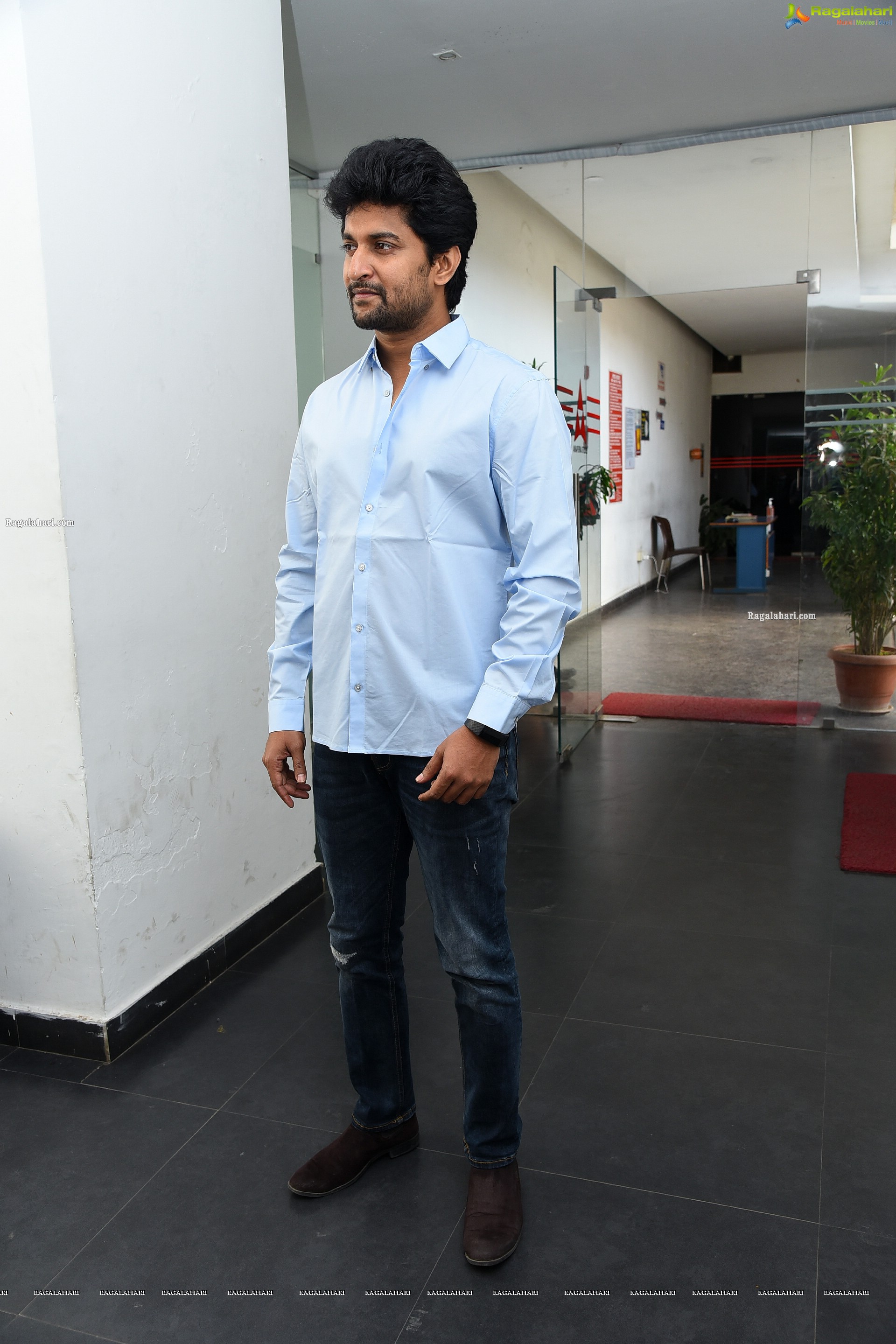 Nani at Shyam Singha Roy Movie Interview, HD Photo Gallery