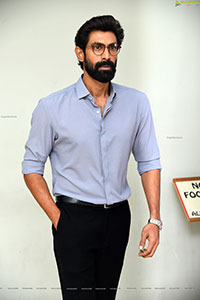 Rana Daggubati at Jayamma Panchayathi Movie Teaser Launch