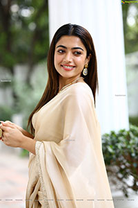 Rashmika Mandanna at Pushpa Movie Interview