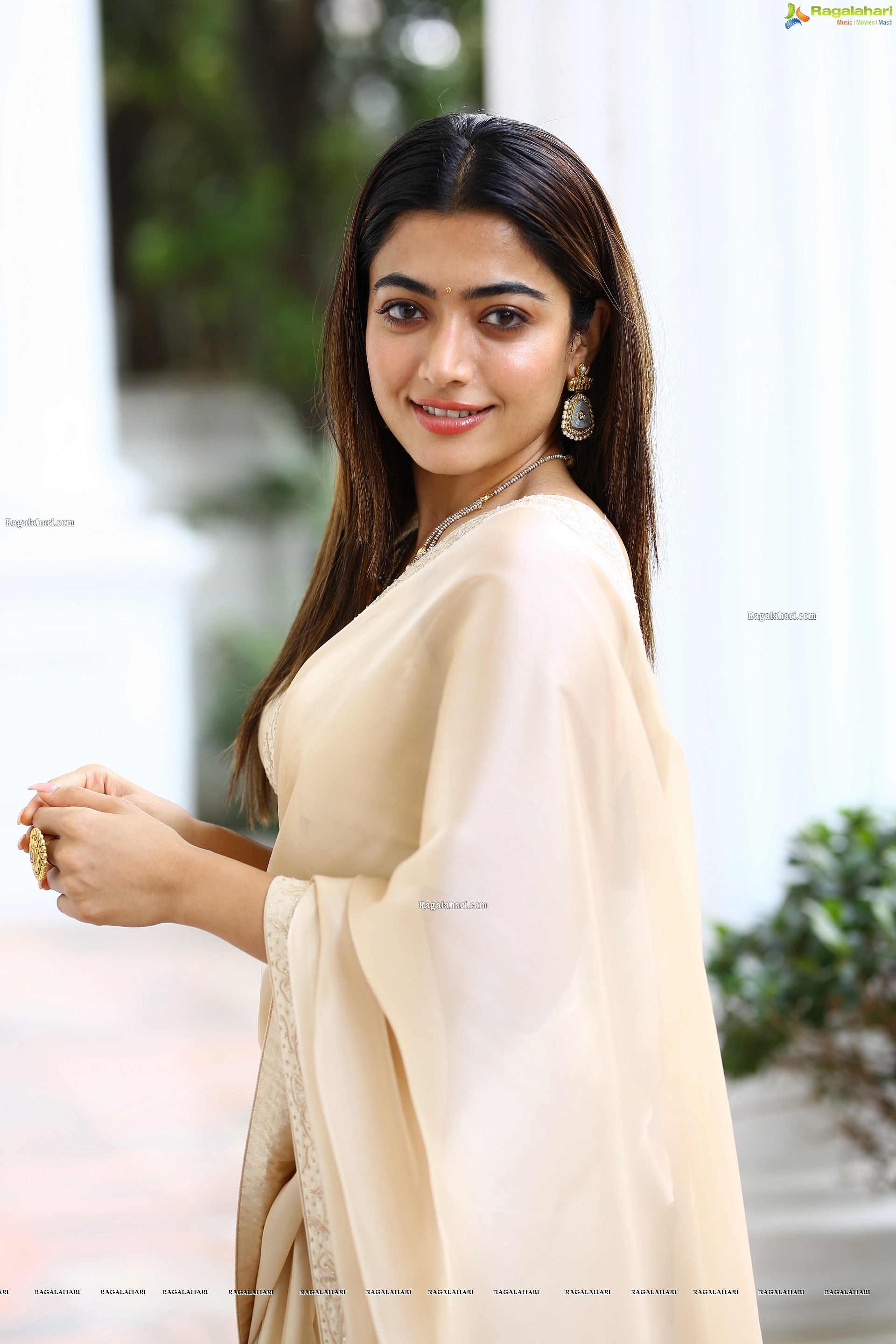 Rashmika Mandanna at Pushpa Movie Interview, HD Photo Gallery