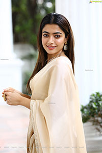 Rashmika Mandanna at Pushpa Movie Interview