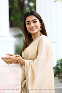 Rashmika Mandanna at Pushpa Movie Interview