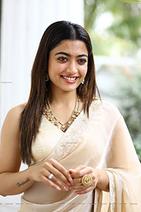 Rashmika Mandanna at Pushpa Movie Interview