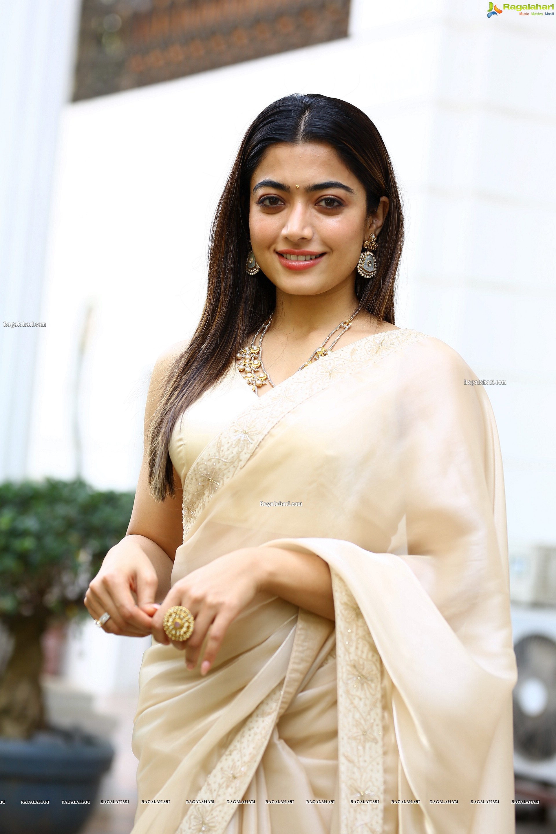 Rashmika Mandanna at Pushpa Movie Interview, HD Photo Gallery