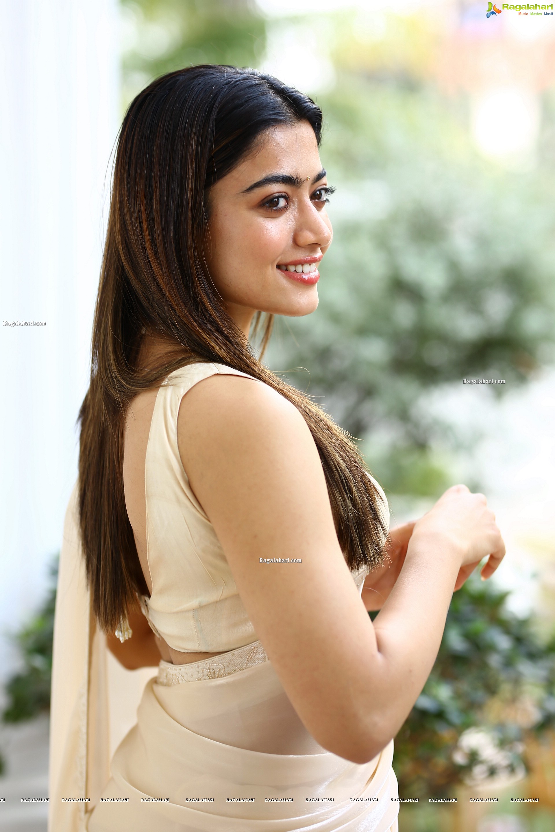 Rashmika Mandanna at Pushpa Movie Interview, HD Photo Gallery