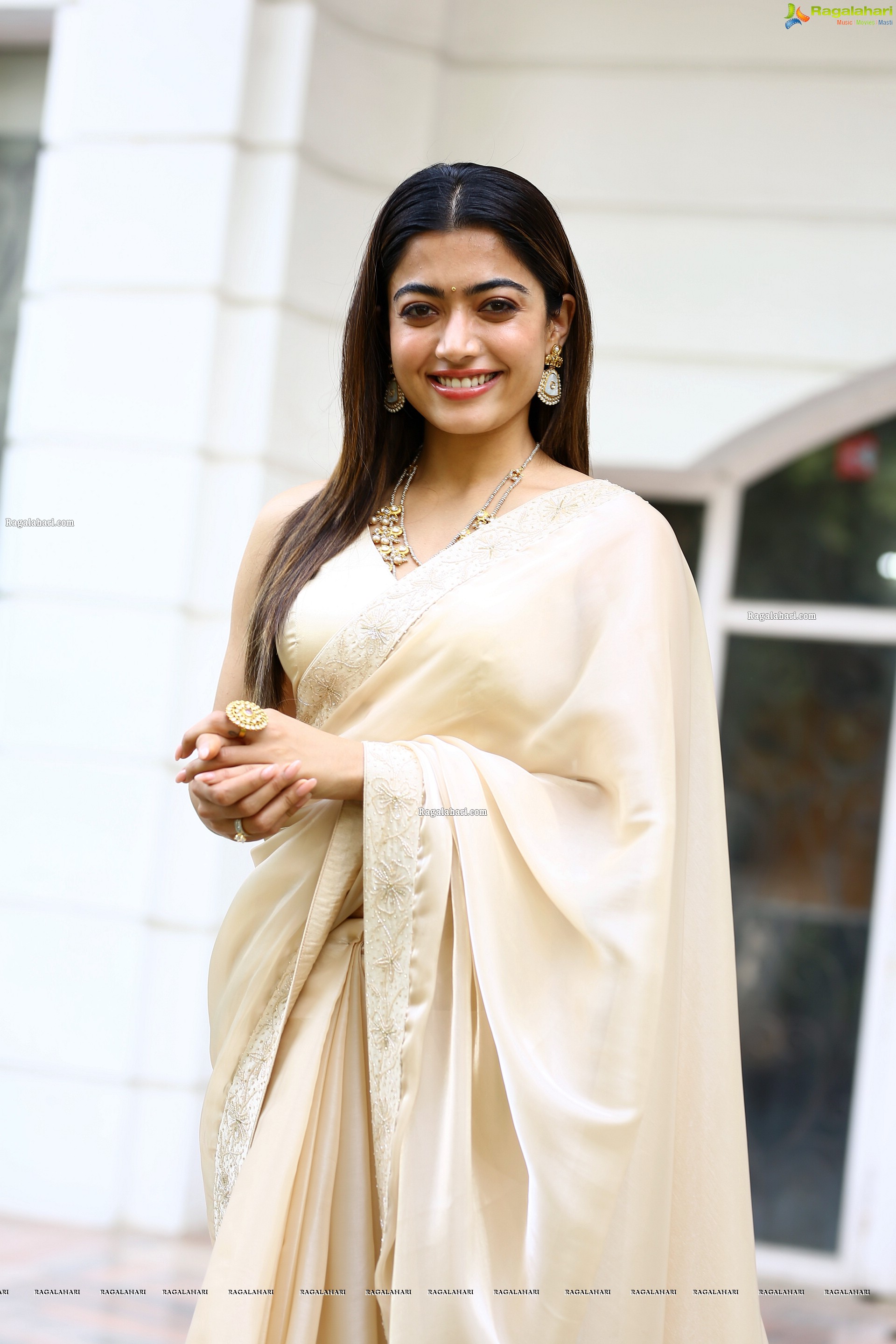 Rashmika Mandanna at Pushpa Movie Interview, HD Photo Gallery