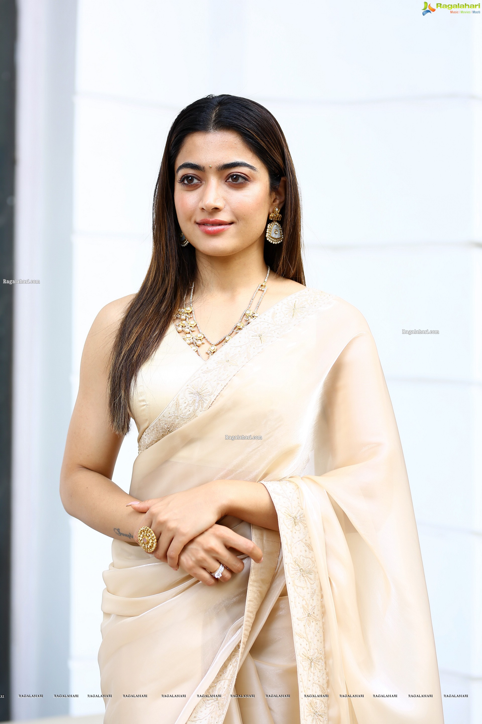 Rashmika Mandanna at Pushpa Movie Interview, HD Photo Gallery