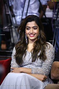 Rashmika Mandanna at Pushpa Team Massive Thanks Meet