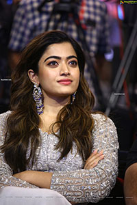 Rashmika Mandanna at Pushpa Team Massive Thanks Meet