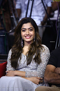 Rashmika Mandanna at Pushpa Team Massive Thanks Meet