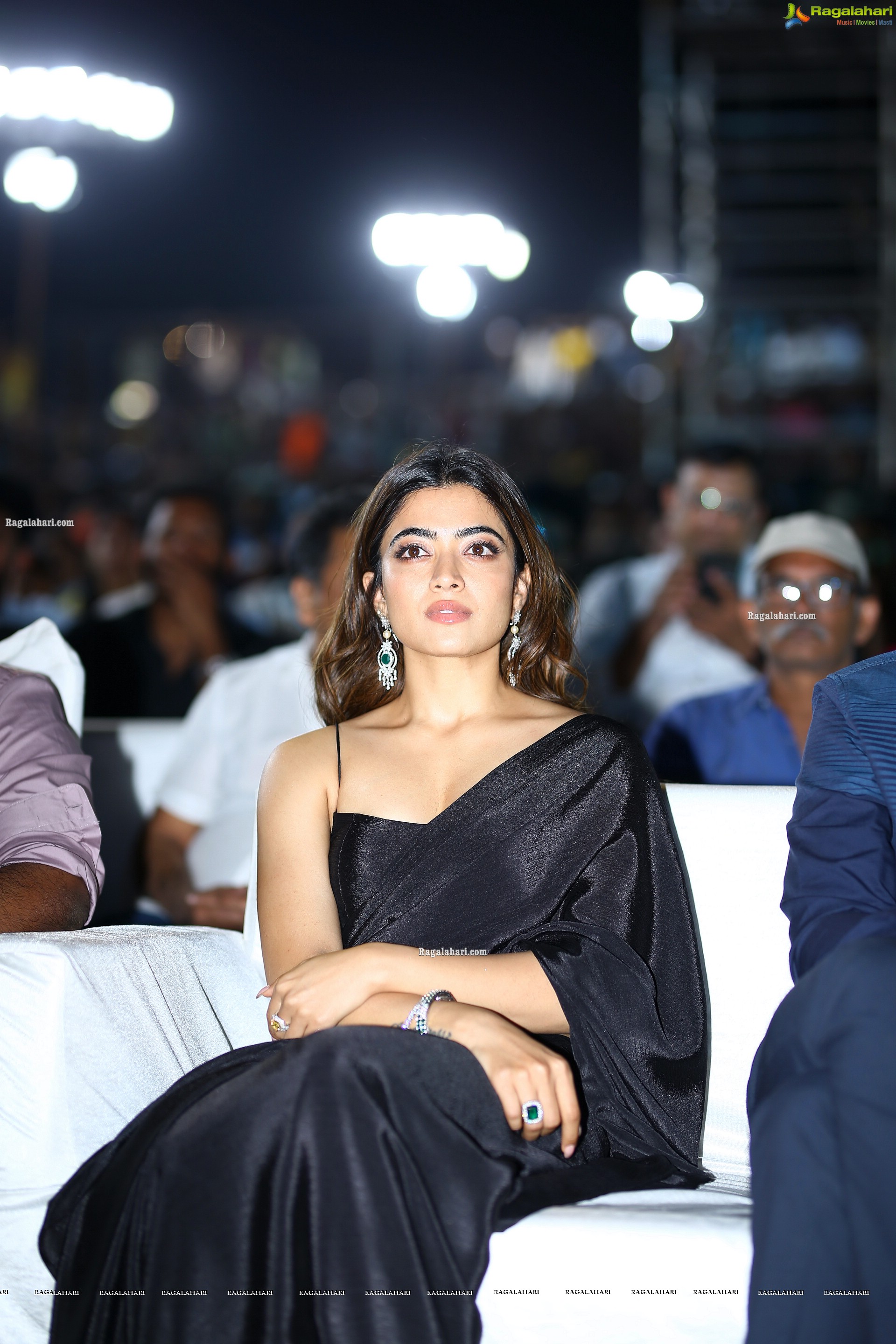 Rashmika Mandanna at Pushpa Movie Pre-Release Event, HD Photo Gallery