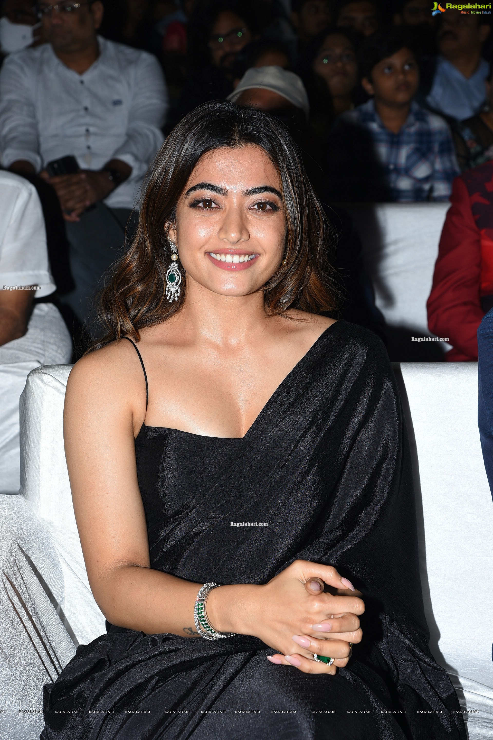 Rashmika Mandanna at Pushpa Movie Pre-Release Event, HD Photo Gallery