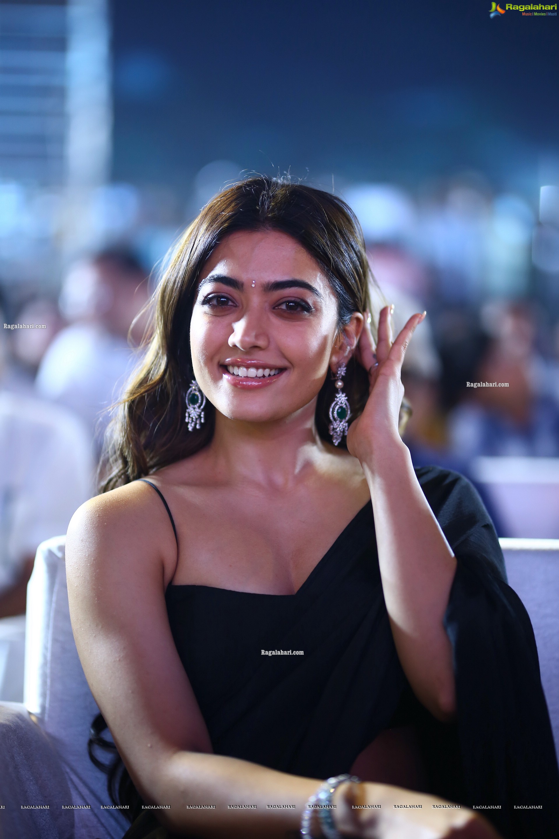 Rashmika Mandanna at Pushpa Movie Pre-Release Event, HD Photo Gallery