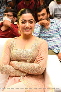 Rashmika Mandanna at Pushpa Movie Press Meet