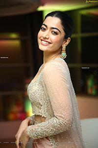 Rashmika Mandanna at Pushpa Movie Press Meet