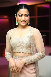 Rashmika Mandanna at Pushpa Movie Press Meet