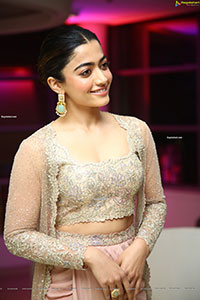 Rashmika Mandanna at Pushpa Movie Press Meet