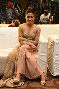 Rashmika Mandanna at Pushpa Movie Press Meet