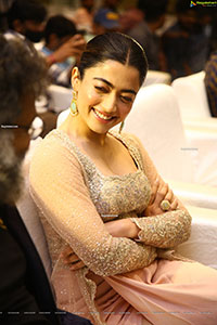 Rashmika Mandanna at Pushpa Movie Press Meet