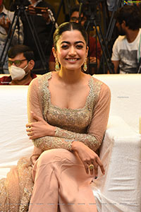 Rashmika Mandanna at Pushpa Movie Press Meet