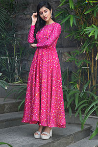 Sanjana Sarathy at Sarasalu Chalu Movie Opening