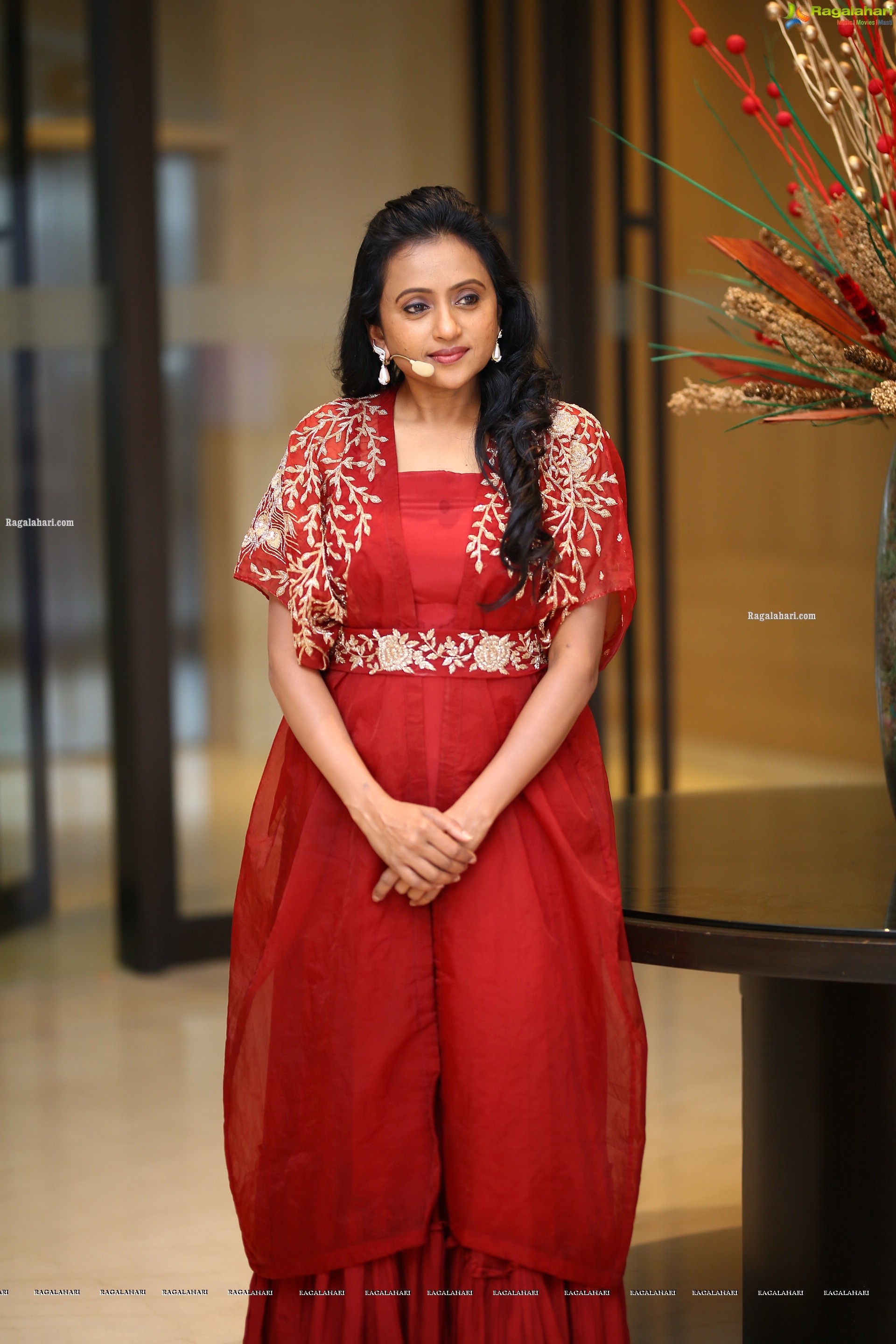 Suma Kanakala at Disney Plus Hotstar Mana Vinoda Vishwam Parampara Press Meet