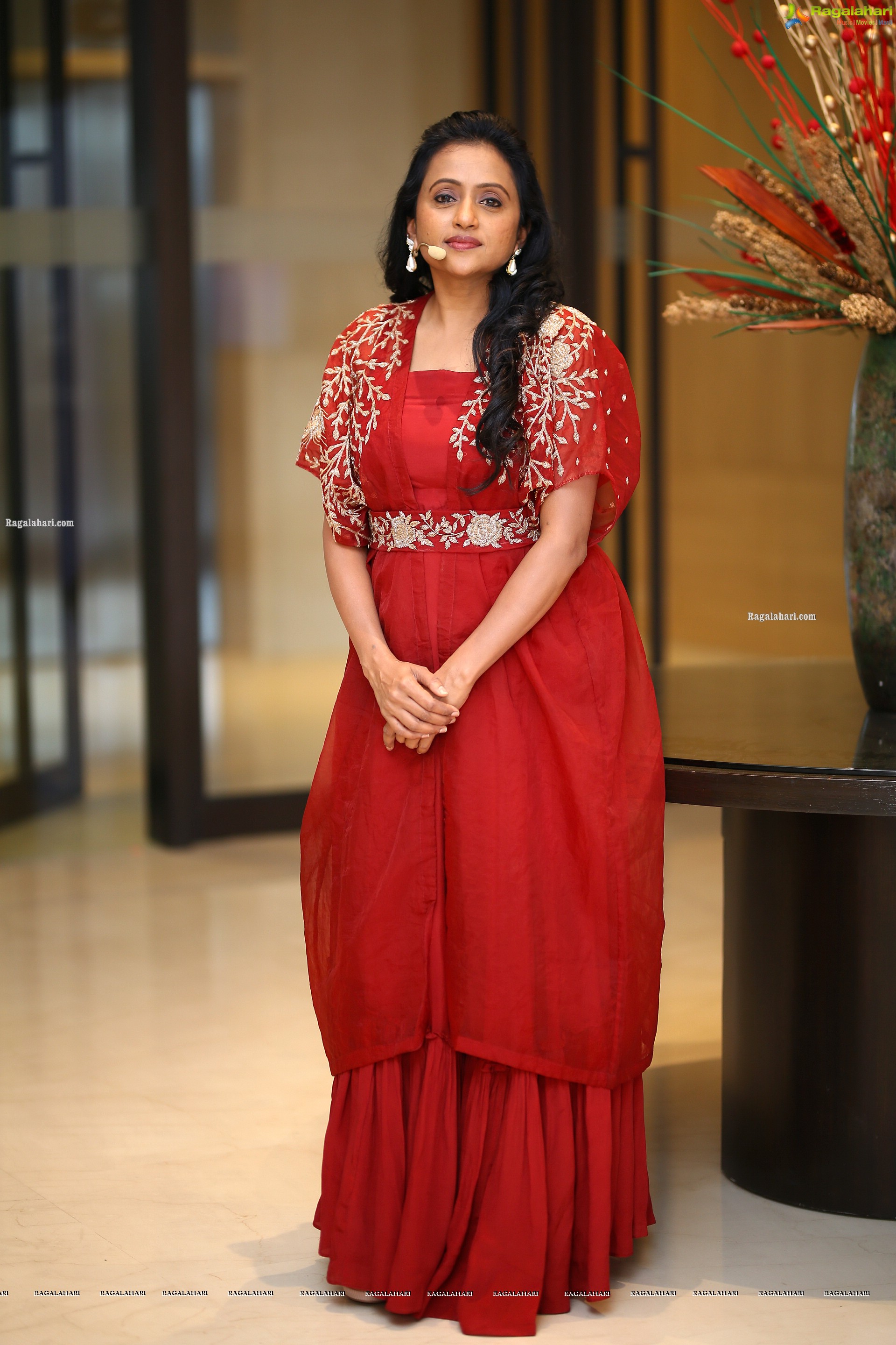 Suma Kanakala at Disney Plus Hotstar Mana Vinoda Vishwam Parampara Press Meet