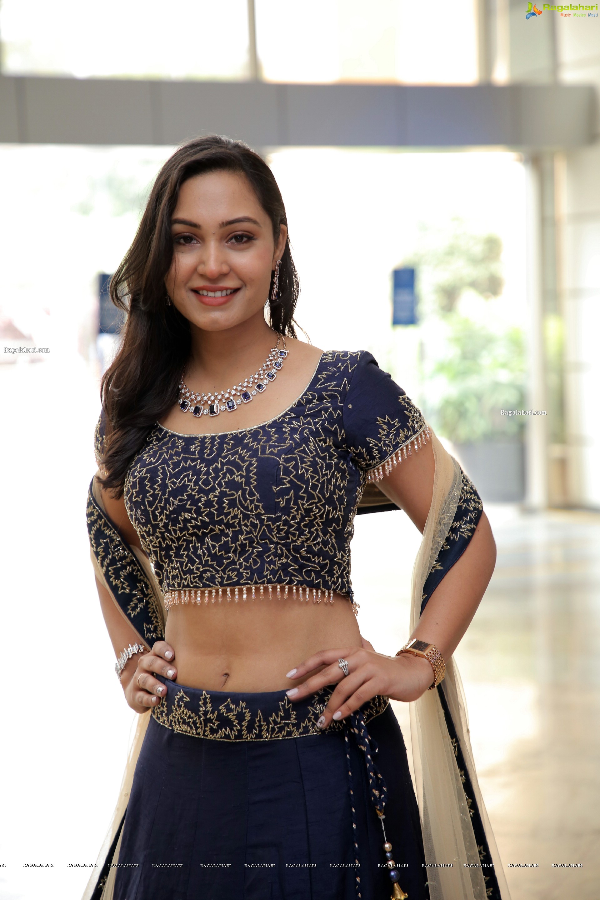 Vennela Amiga in Designer Lehenga Choli, HD Photo Gallery