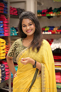 Yashaswi Shetty in Yellow Saree