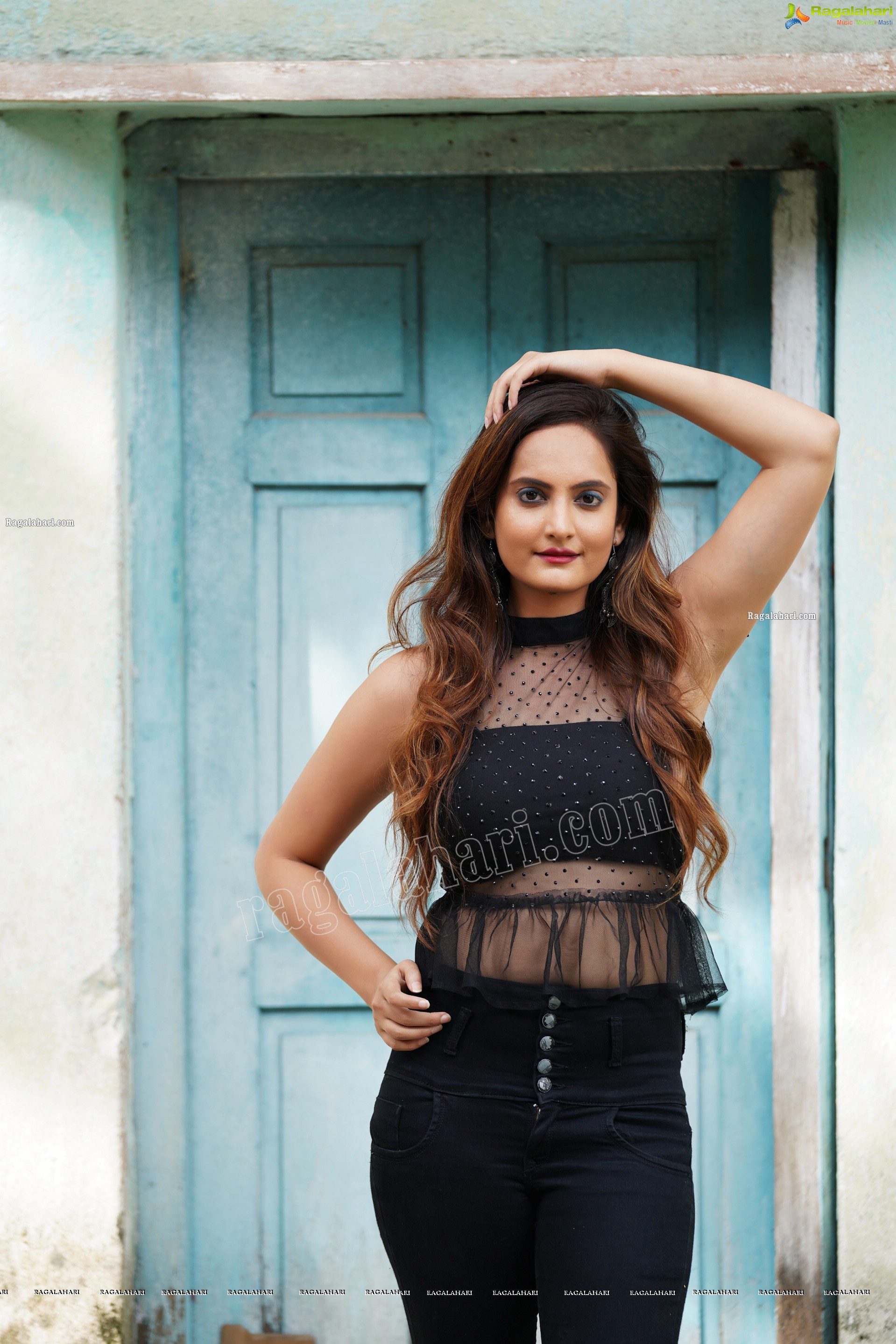 Dhriti Patel in All Black Outfit, Exclusive Photoshoot