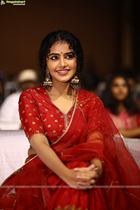 Anupama Parameswaran at 18 Pages Pre-Release Event