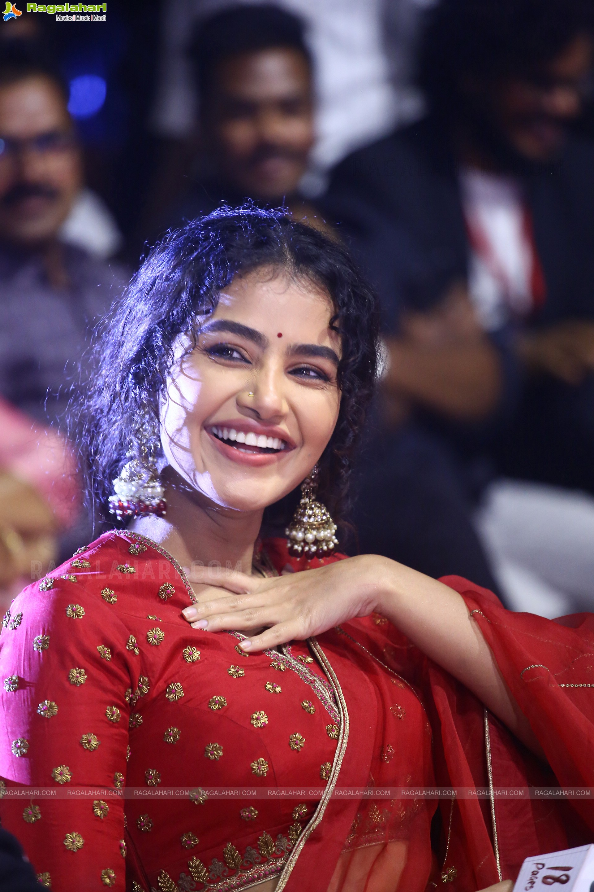 Anupama Parameswaran at 18 Pages Movie Pre-Release Event, HD Photo Gallery