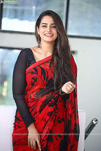 Ayesha Singh at Mukhachitram Movie Interview