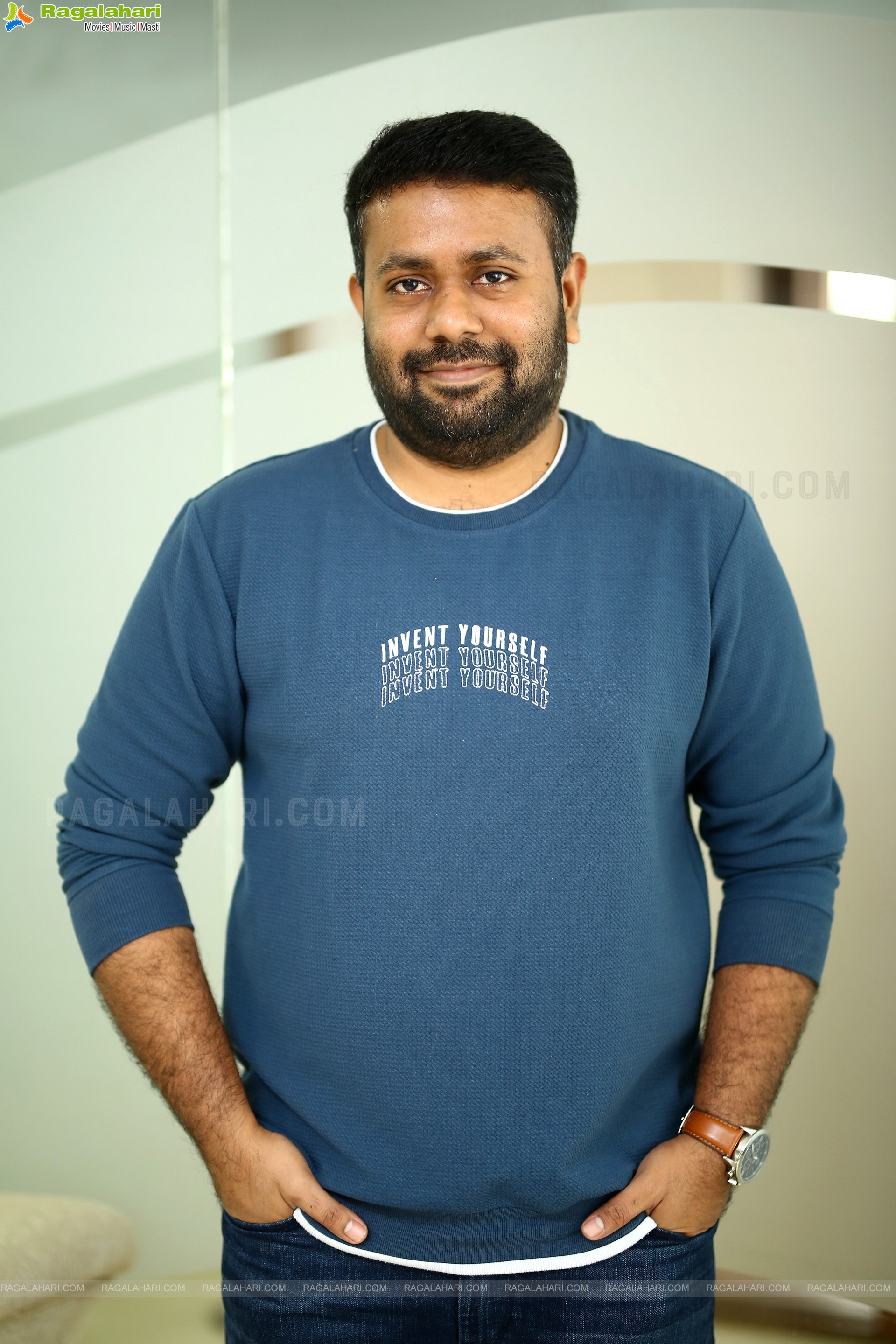 Director Ashwin Saravanan at Connect Movie Interview, HD Photo Gallery