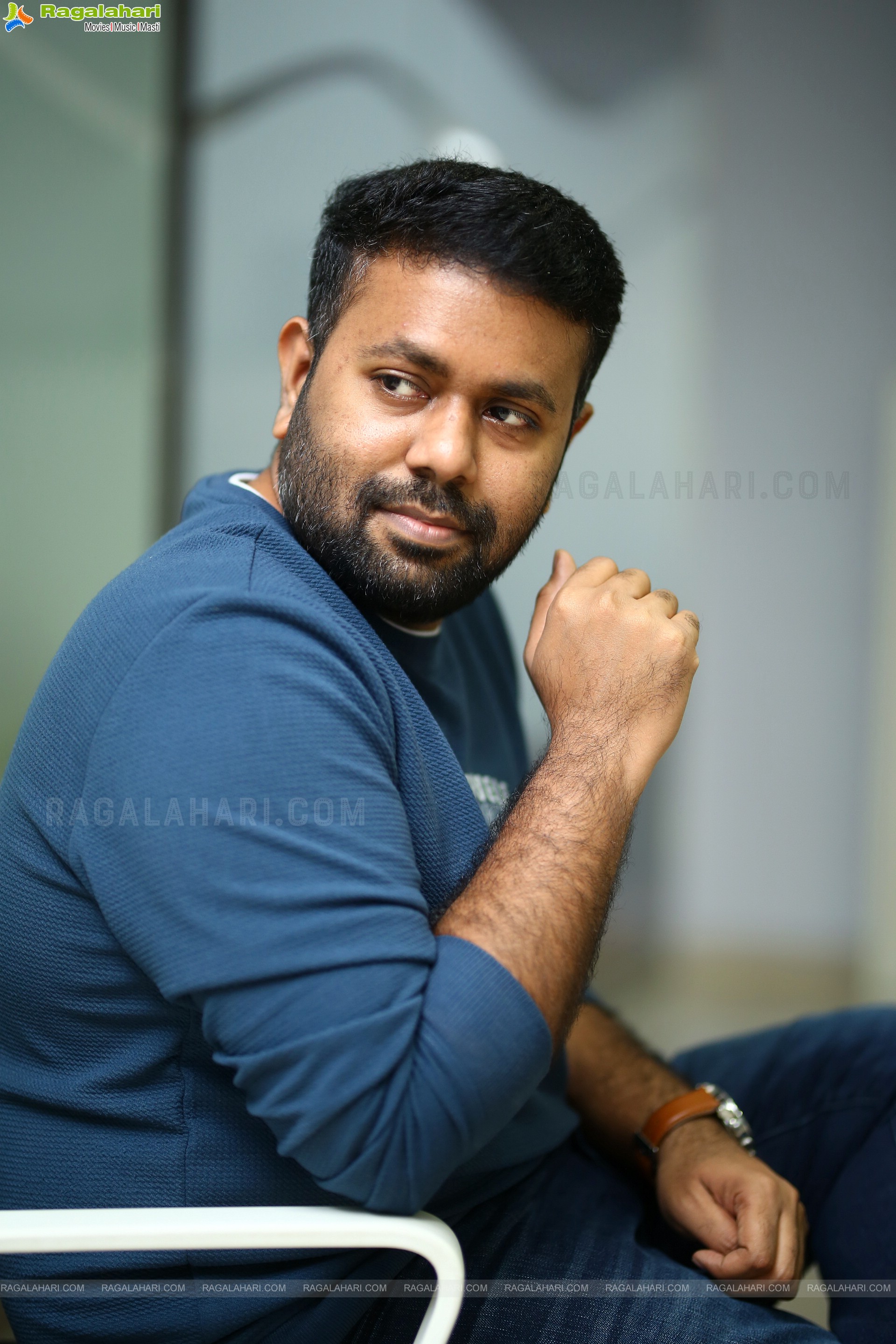 Director Ashwin Saravanan at Connect Movie Interview, HD Photo Gallery