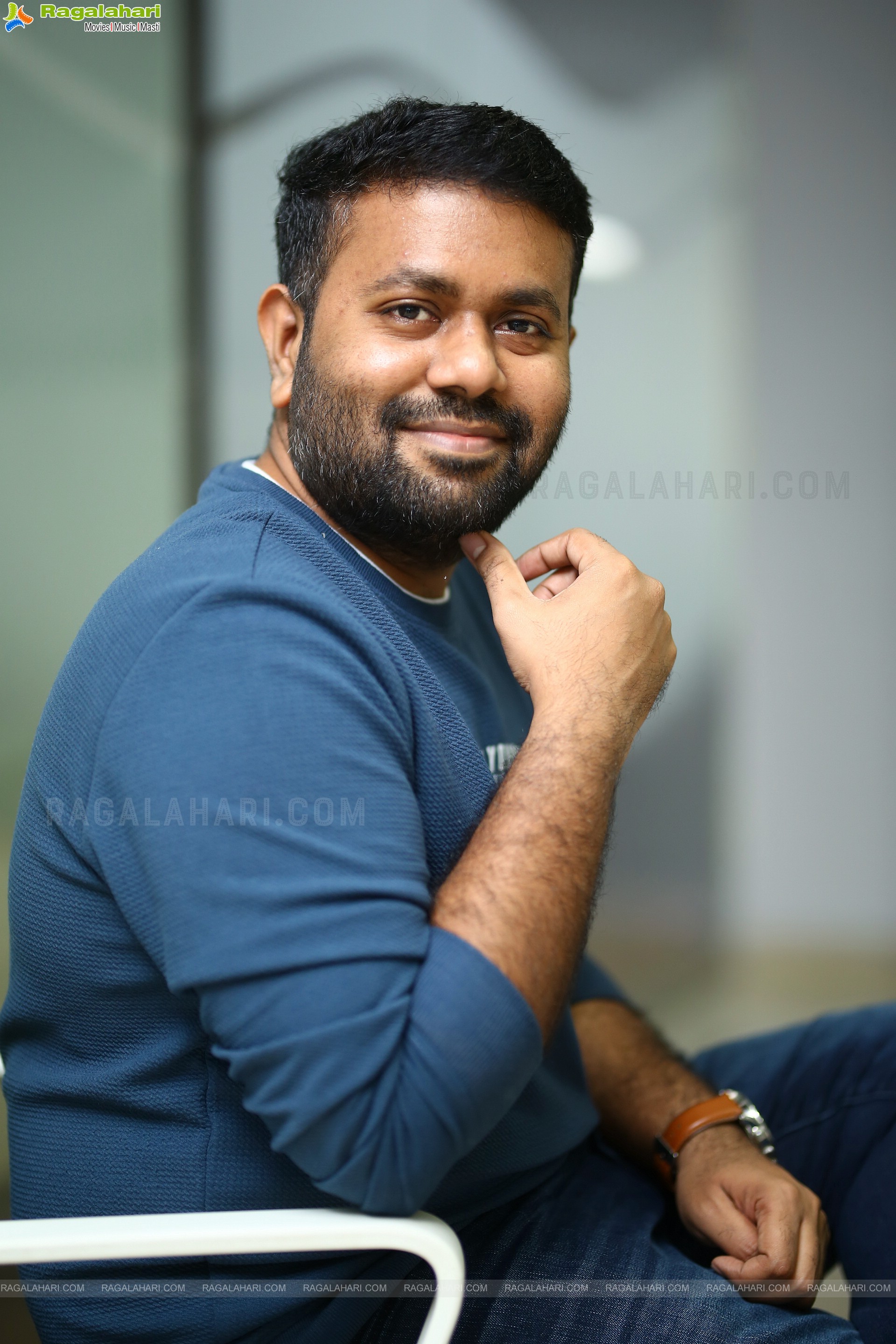 Director Ashwin Saravanan at Connect Movie Interview, HD Photo Gallery