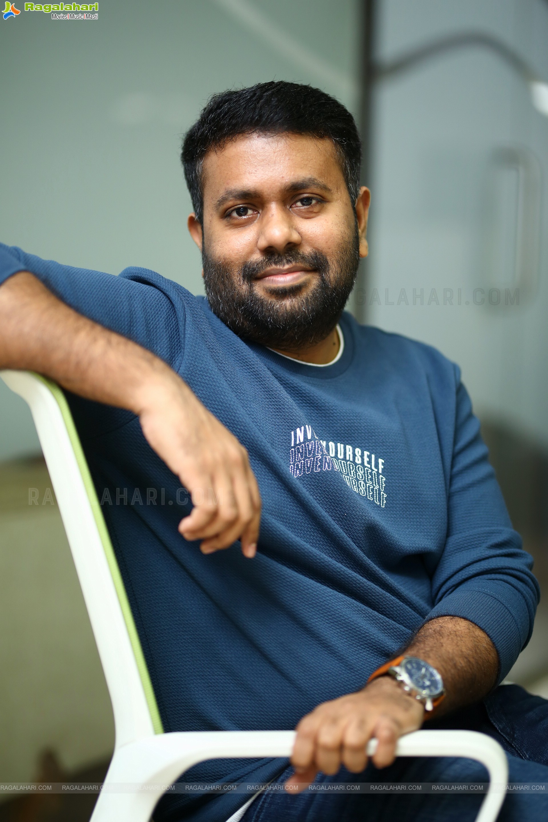 Director Ashwin Saravanan at Connect Movie Interview, HD Photo Gallery