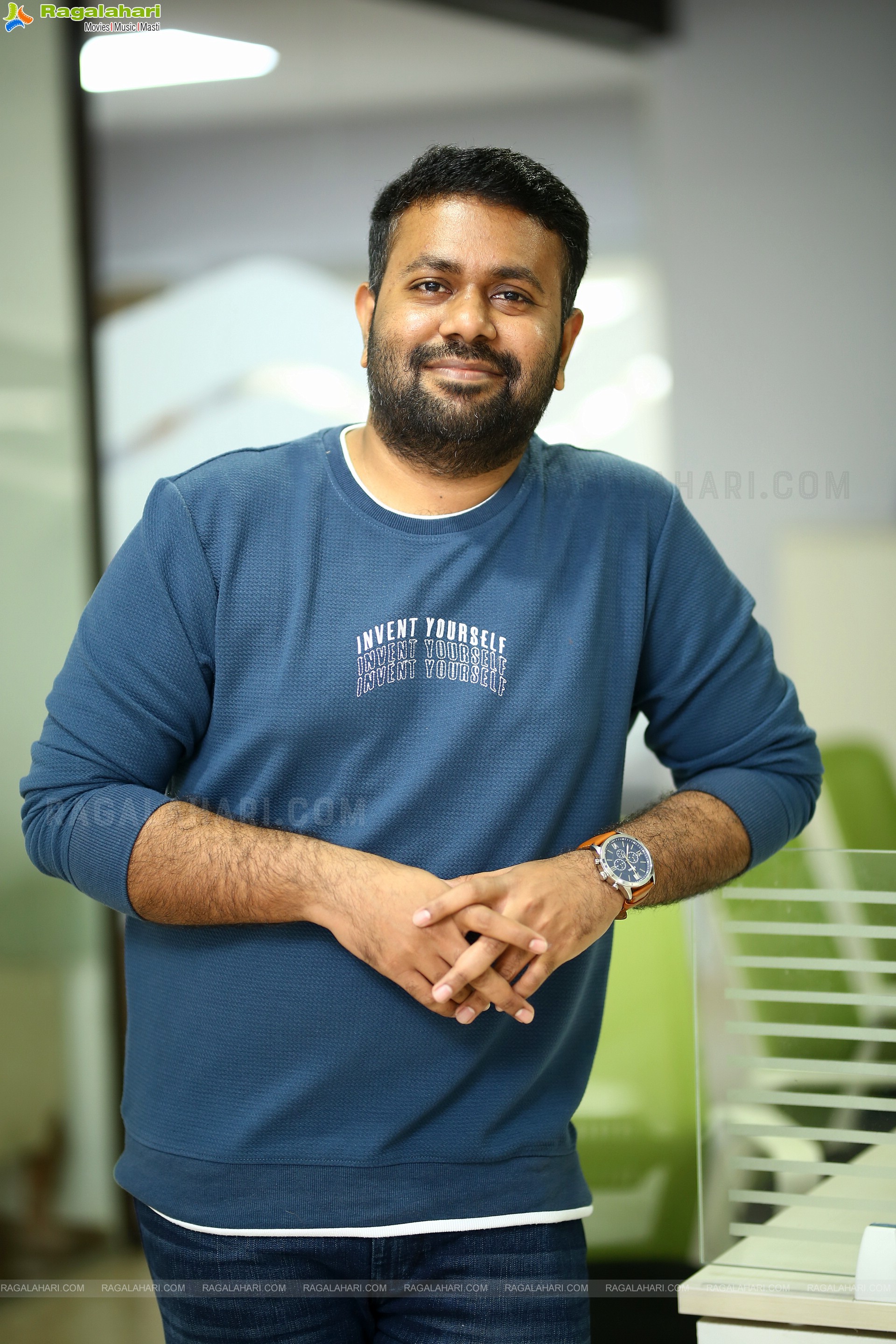 Director Ashwin Saravanan at Connect Movie Interview, HD Photo Gallery