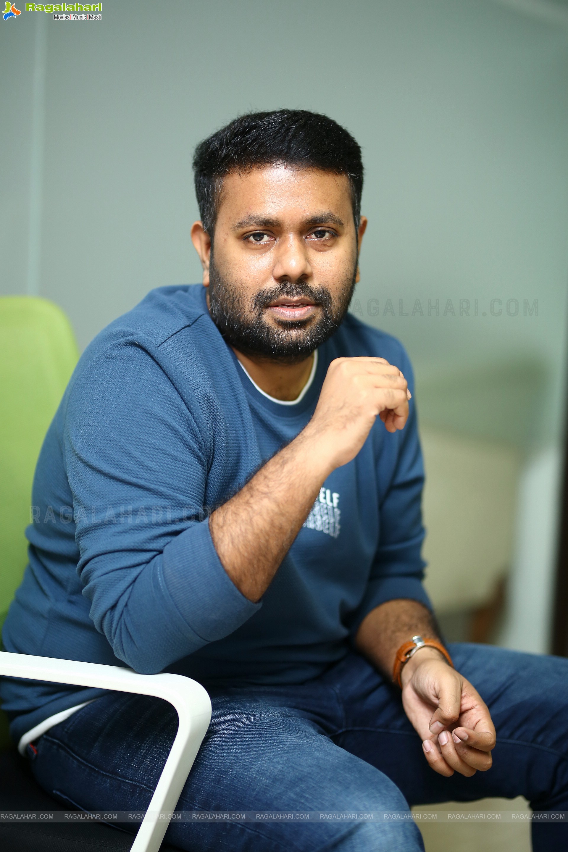 Director Ashwin Saravanan at Connect Movie Interview, HD Photo Gallery