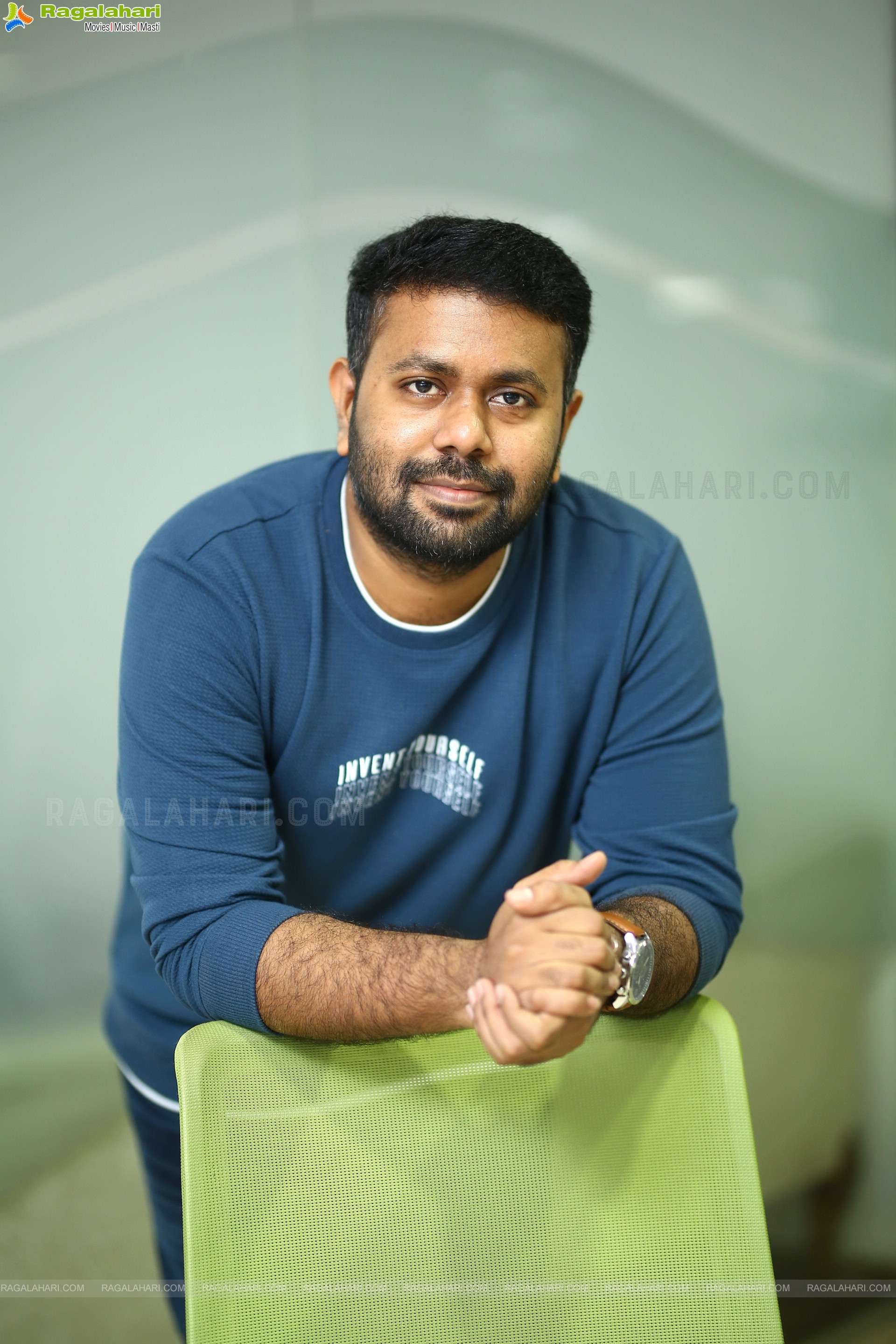 Director Ashwin Saravanan at Connect Movie Interview, HD Photo Gallery