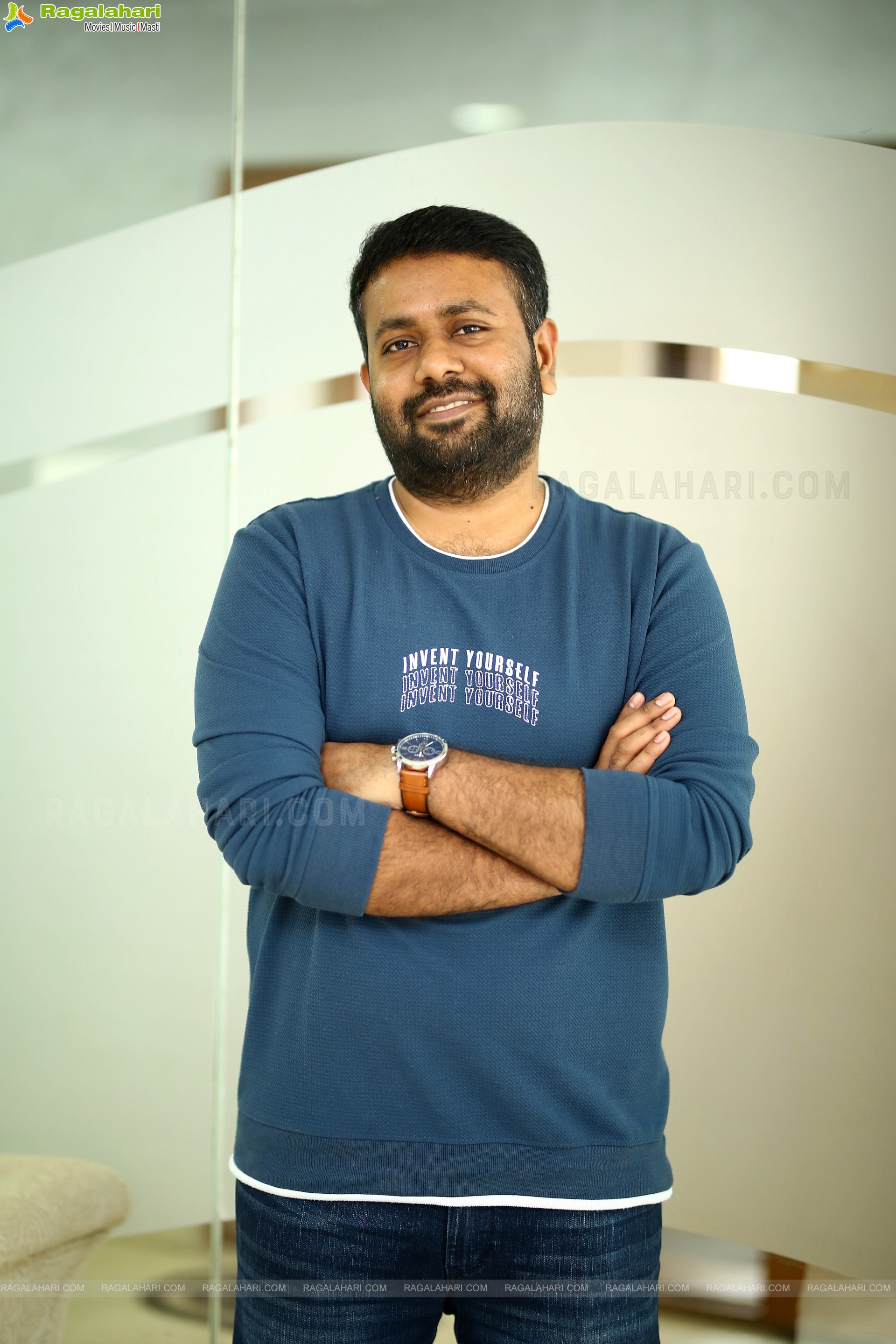 Director Ashwin Saravanan at Connect Movie Interview, HD Photo Gallery