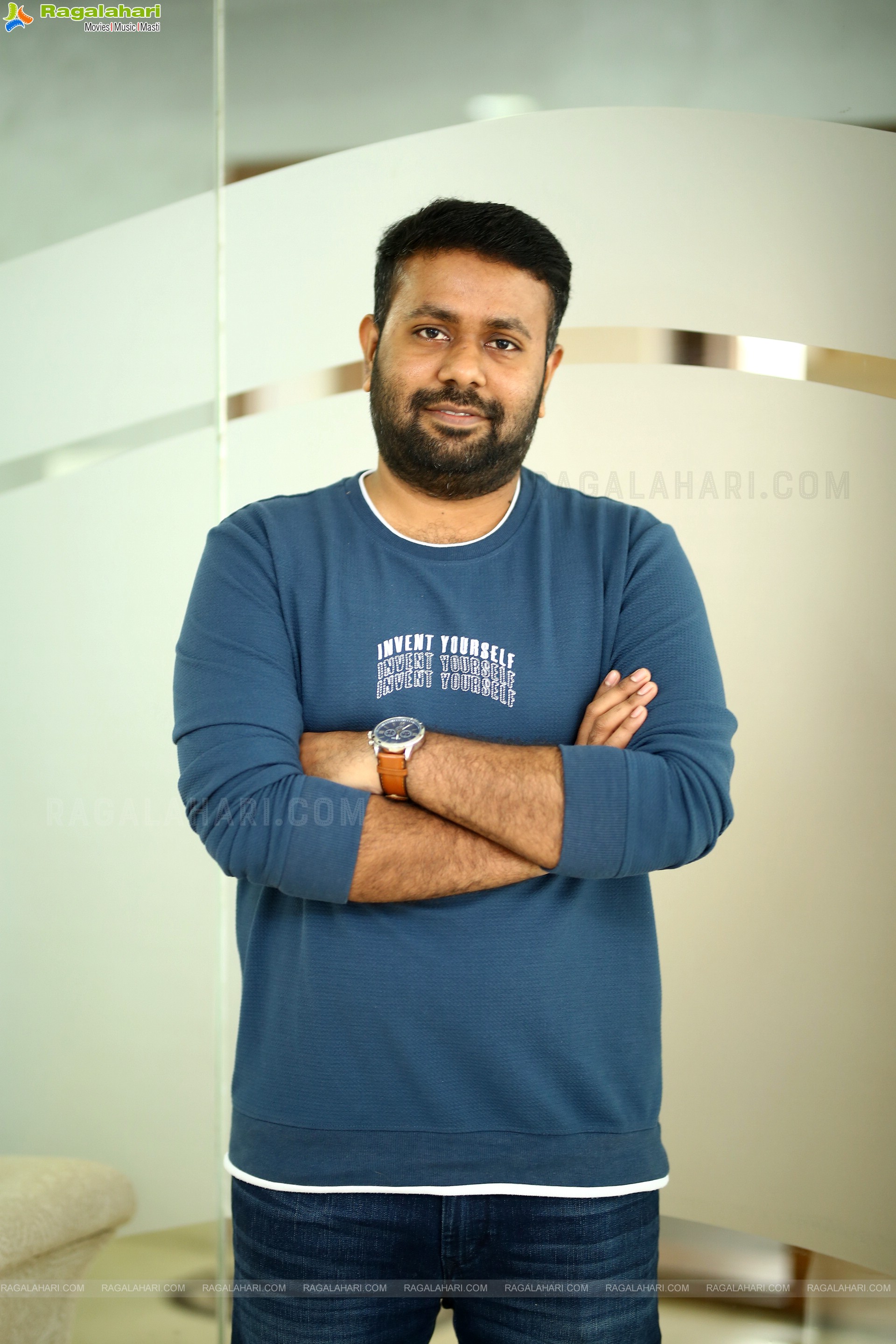 Director Ashwin Saravanan at Connect Movie Interview, HD Photo Gallery