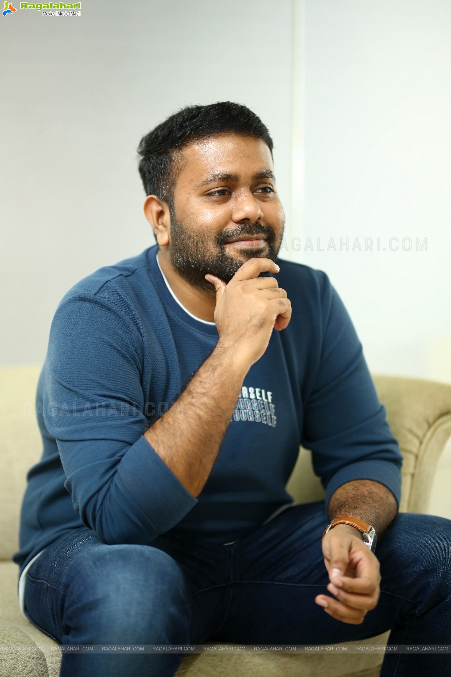 Director Ashwin Saravanan at Connect Movie Interview, HD Photo Gallery