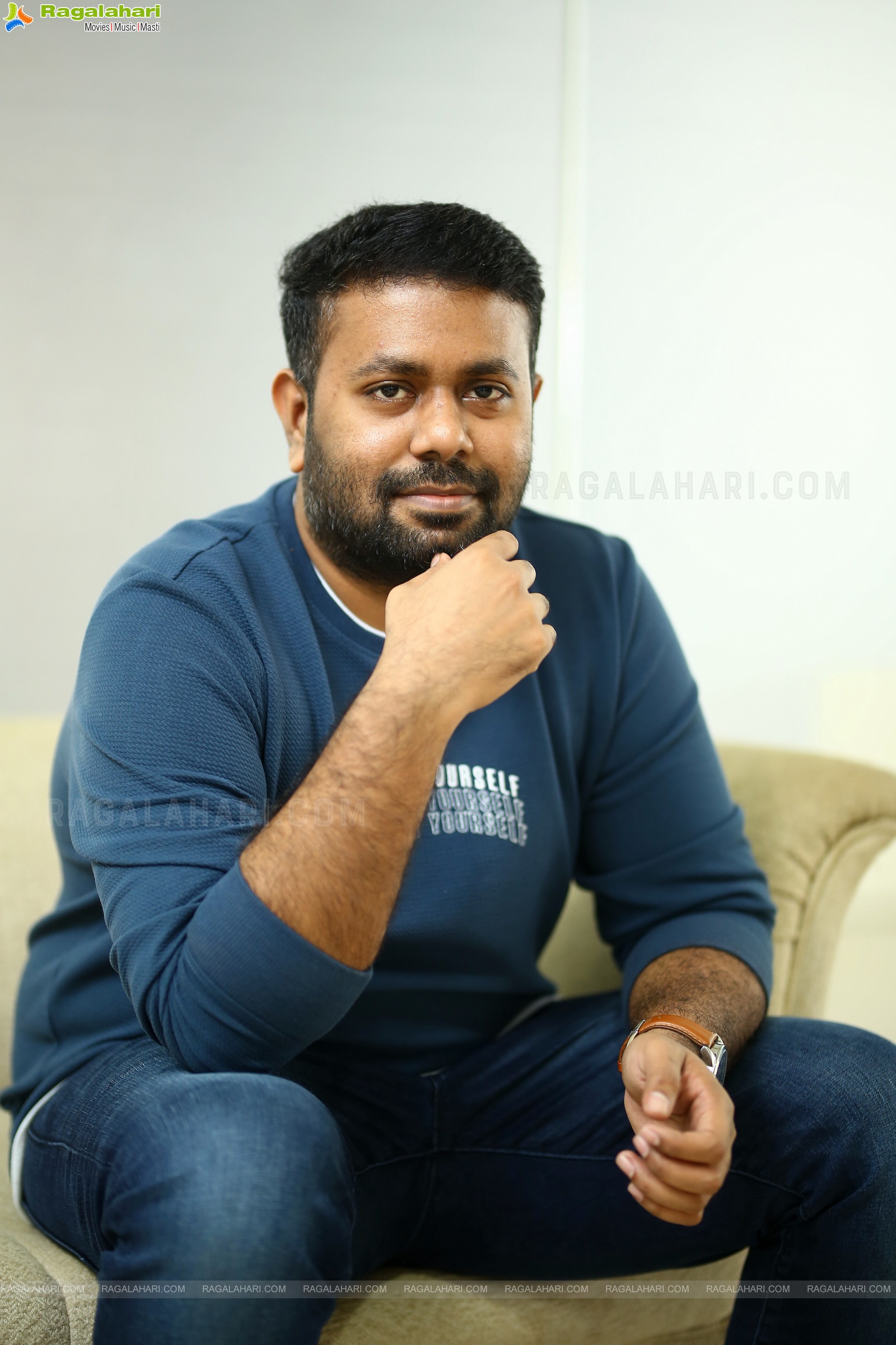 Director Ashwin Saravanan at Connect Movie Interview, HD Photo Gallery